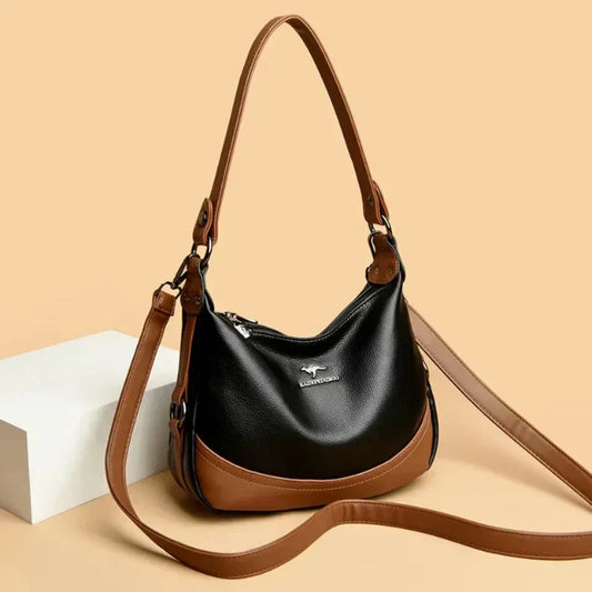 Margot™ | Contrast Leather Crossbody