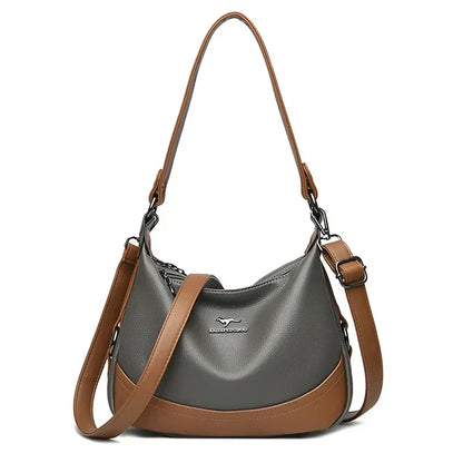 Margot™ | Contrast Leather Crossbody