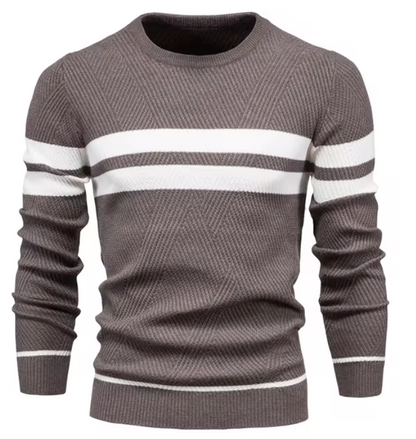 Sébastien™ | Contrasting Two-Tone Sweater 0