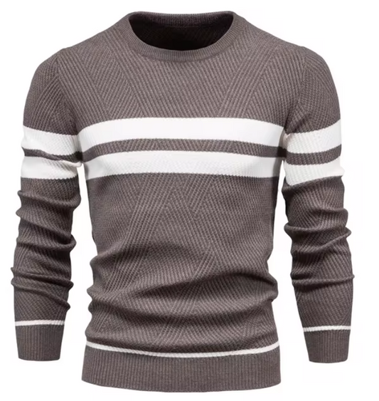 Sébastien™ | Contrasting Two-Tone Sweater 0