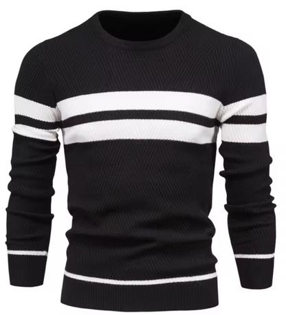 Sébastien™ | Contrasting Two-Tone Sweater 2