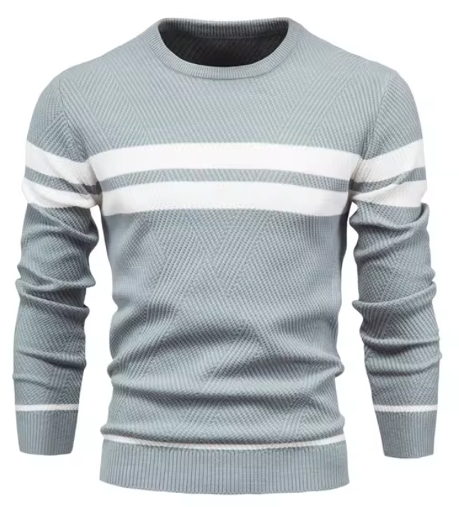 Sébastien™ | Contrasting Two-Tone Sweater 4