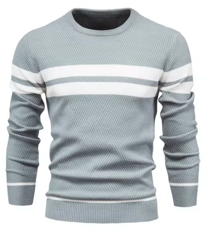 Sébastien™ | Contrasting Two-Tone Sweater 4