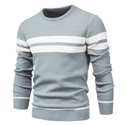 Sébastien™ | Contrasting Two-Tone Sweater 5