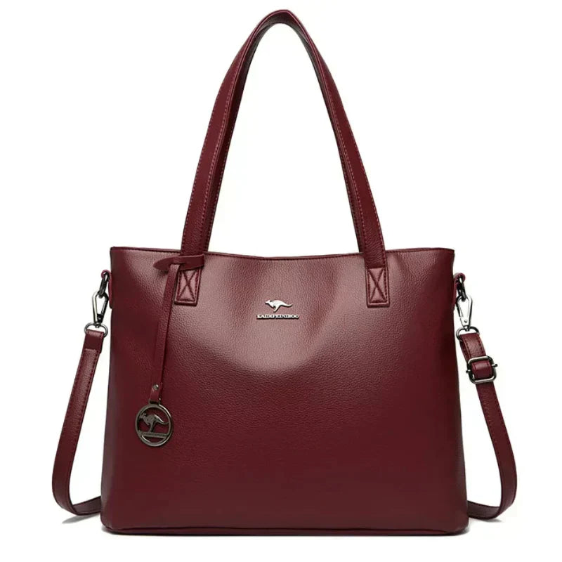 Adelaide™ | Classic Leather Tote Bag