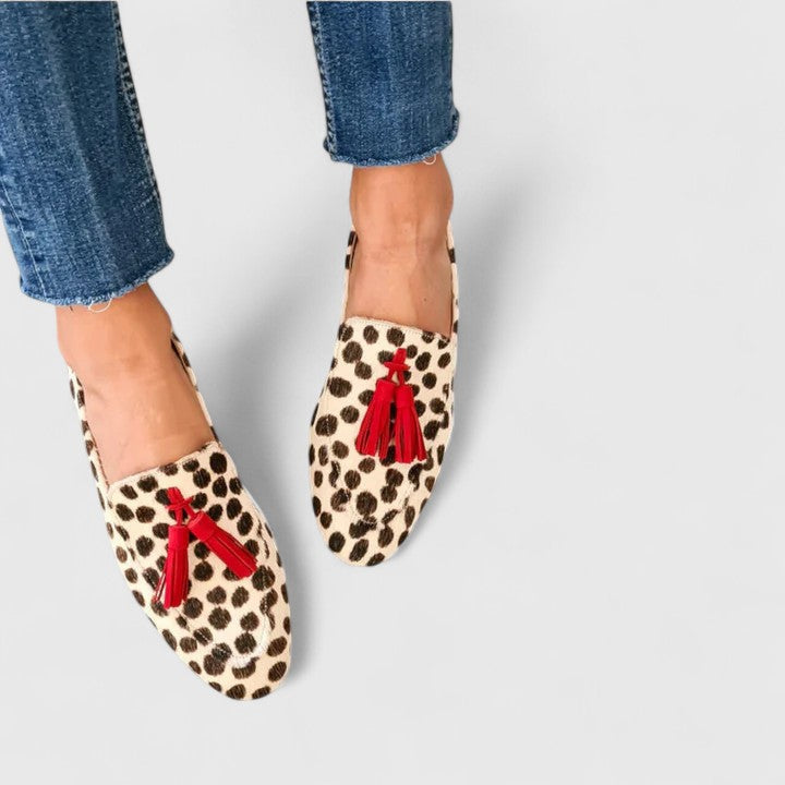 Sofia™ | Leopard Print Moccasin 0