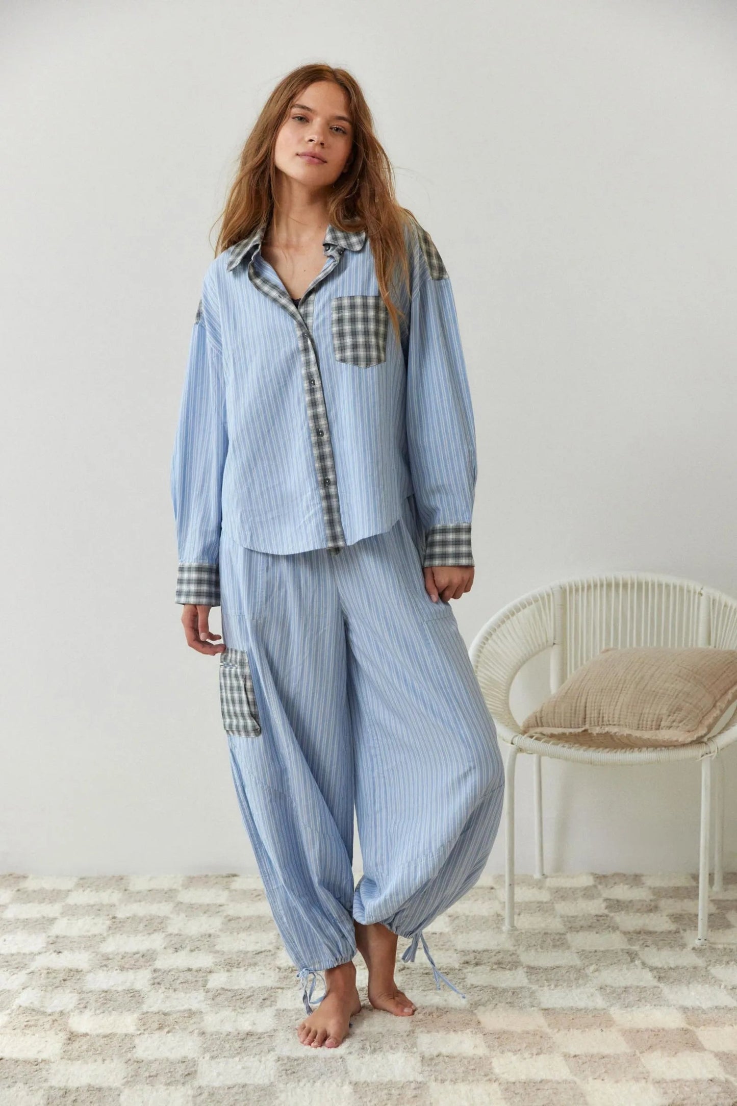 Sophie™ | Two-piece plaid pyjamas 5