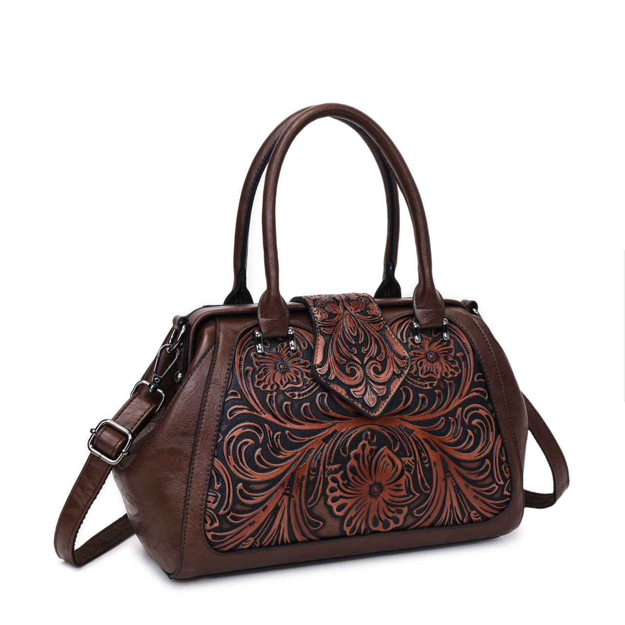 Ida™ | Carved Shoulder Bag