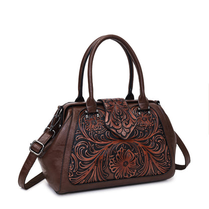 Ida™ | Carved Shoulder Bag