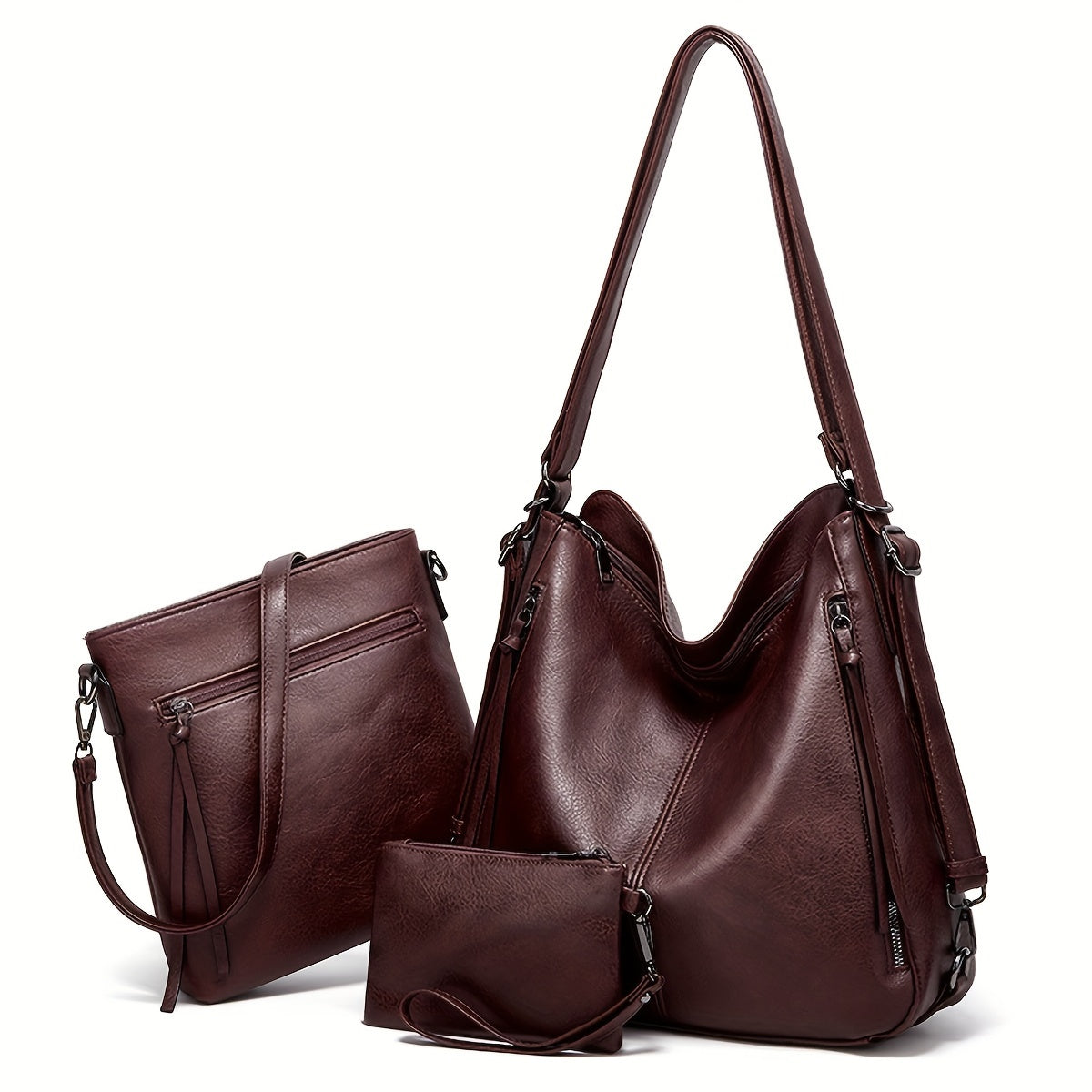 Amelia™ | Vintage Leather Tote Bag