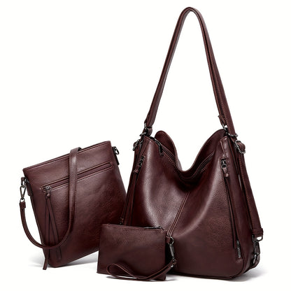 Amelia™ | Vintage Leather Tote Bag