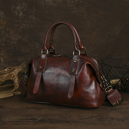 Vivian™ | Doctor-Style Leather Bag