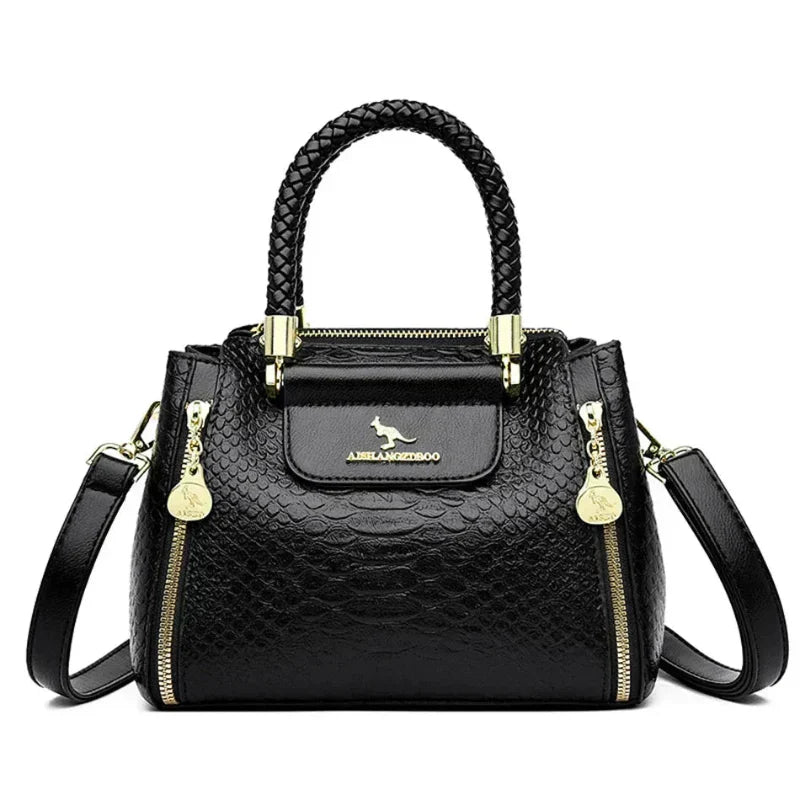 Ariana™ | Luxury Embossed Satchel