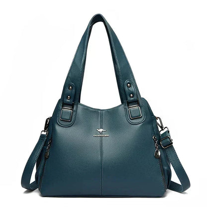 Amelia™ | Vintage Leather Shoulder Bag