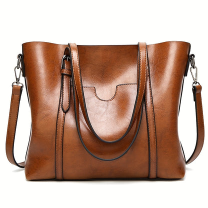 Ruby™ | Refined Leather Tote Bag