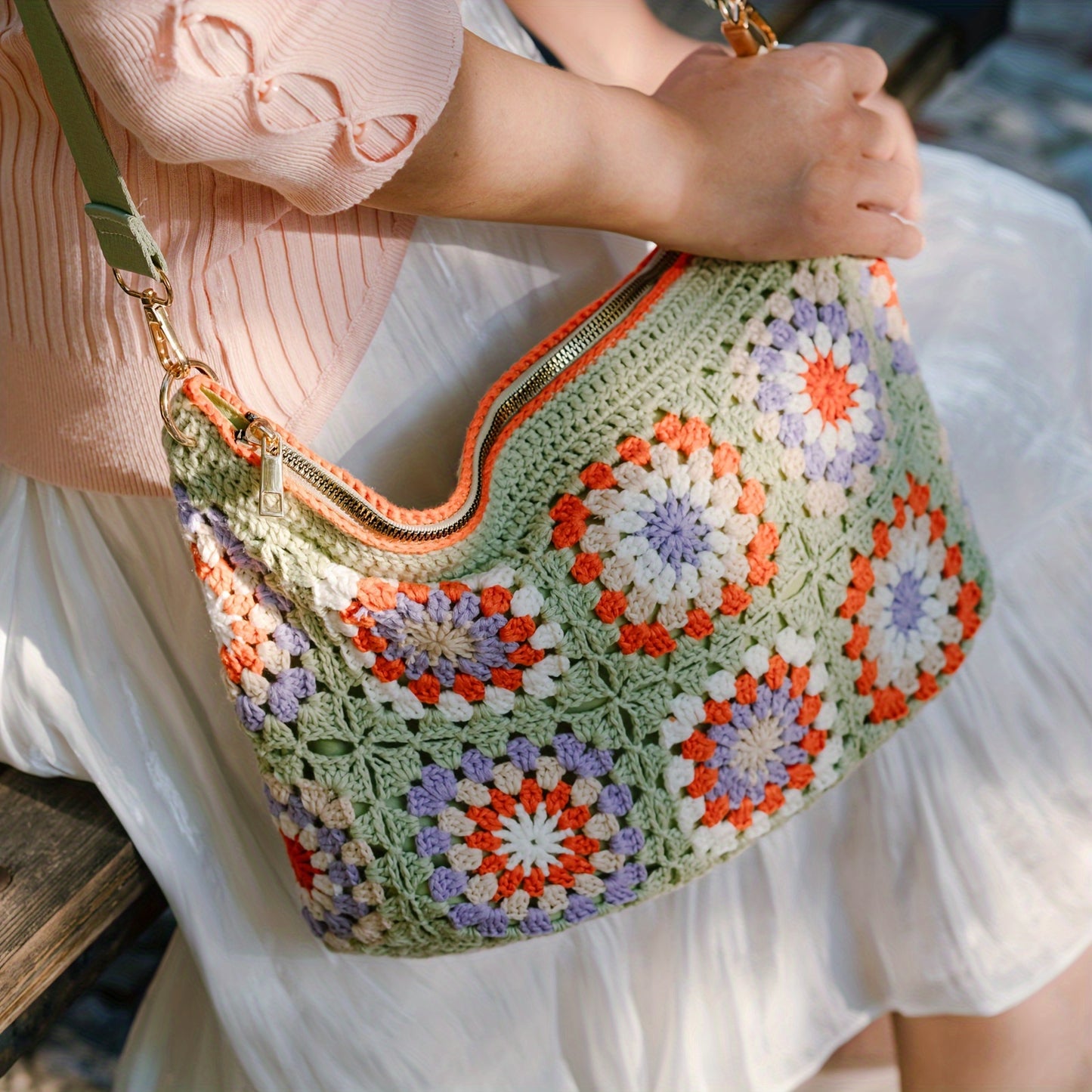 Clara™ | Colorfull Knitted Bag
