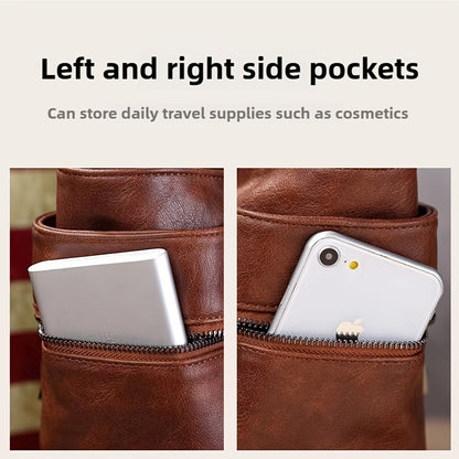 Beatrice™ | Classic Leather Shopping Bag