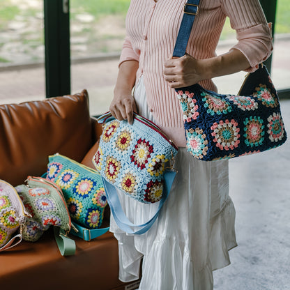 Clara™ | Colorfull Knitted Bag