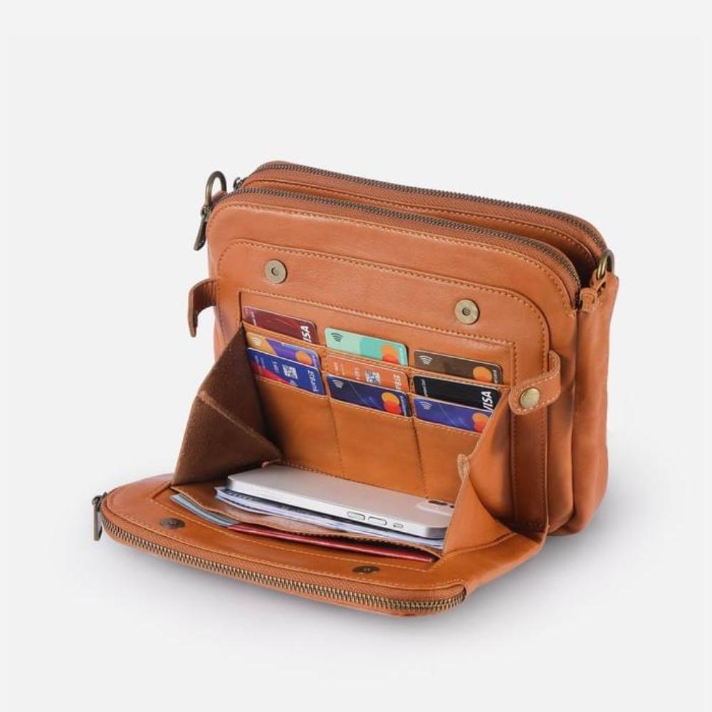 Kimberly™ | Classic Leather Crossbody