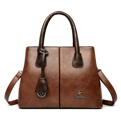 Victoria™ | Elegant Leather Shoulder Bag