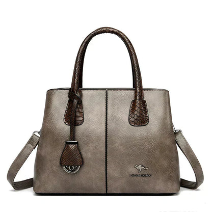 Victoria™ | Elegant Leather Shoulder Bag