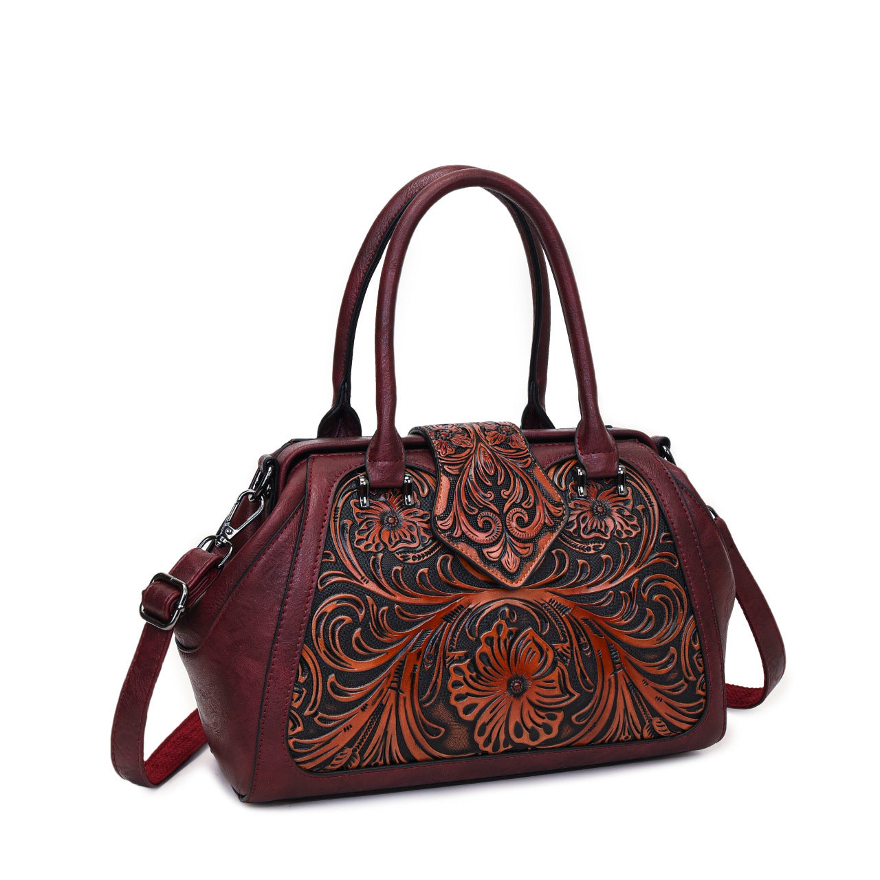 Ida™ | Carved Shoulder Bag