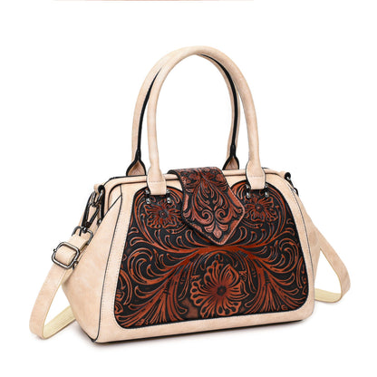 Ida™ | Carved Shoulder Bag