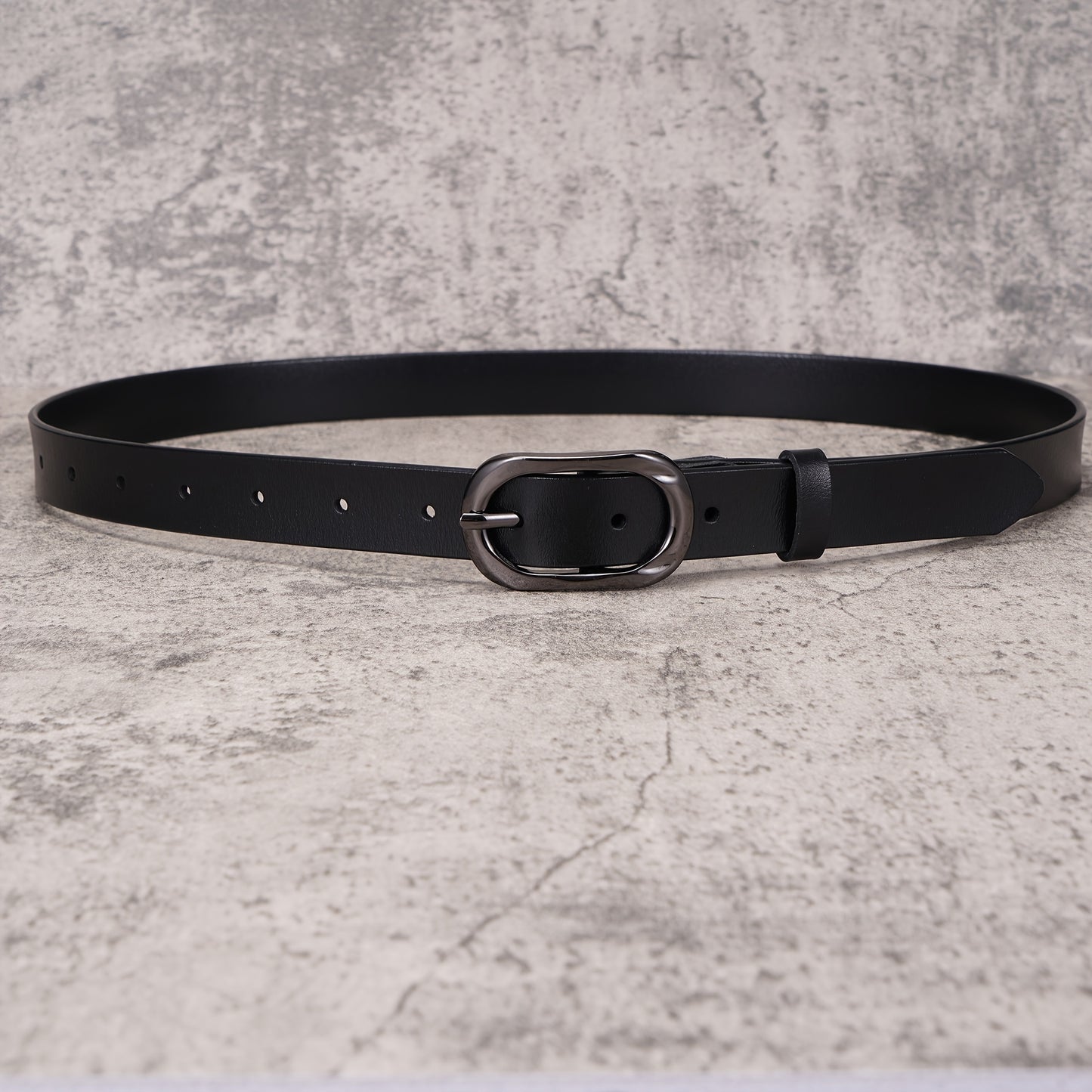 Elizabeth™ | Minimalist Metallic Buckle Belt