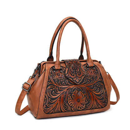 Ida™ | Carved Shoulder Bag