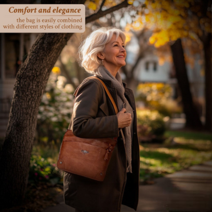 Catherine™ | Leather Shoulder Bag