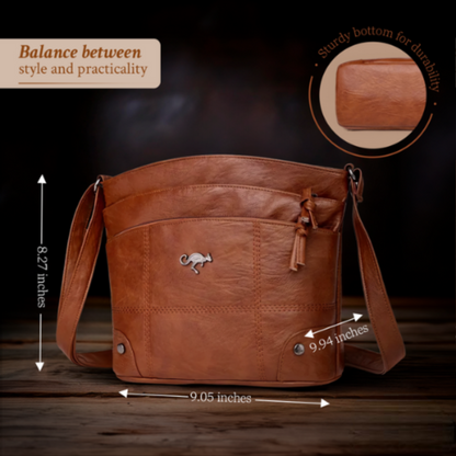 Catherine™ | Leather Shoulder Bag