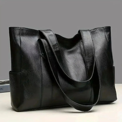 Isabella™ | Classic Leather Tote Bag