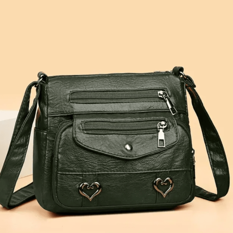 Evelyn™ | Vintage Multi-Pocket Crossbody